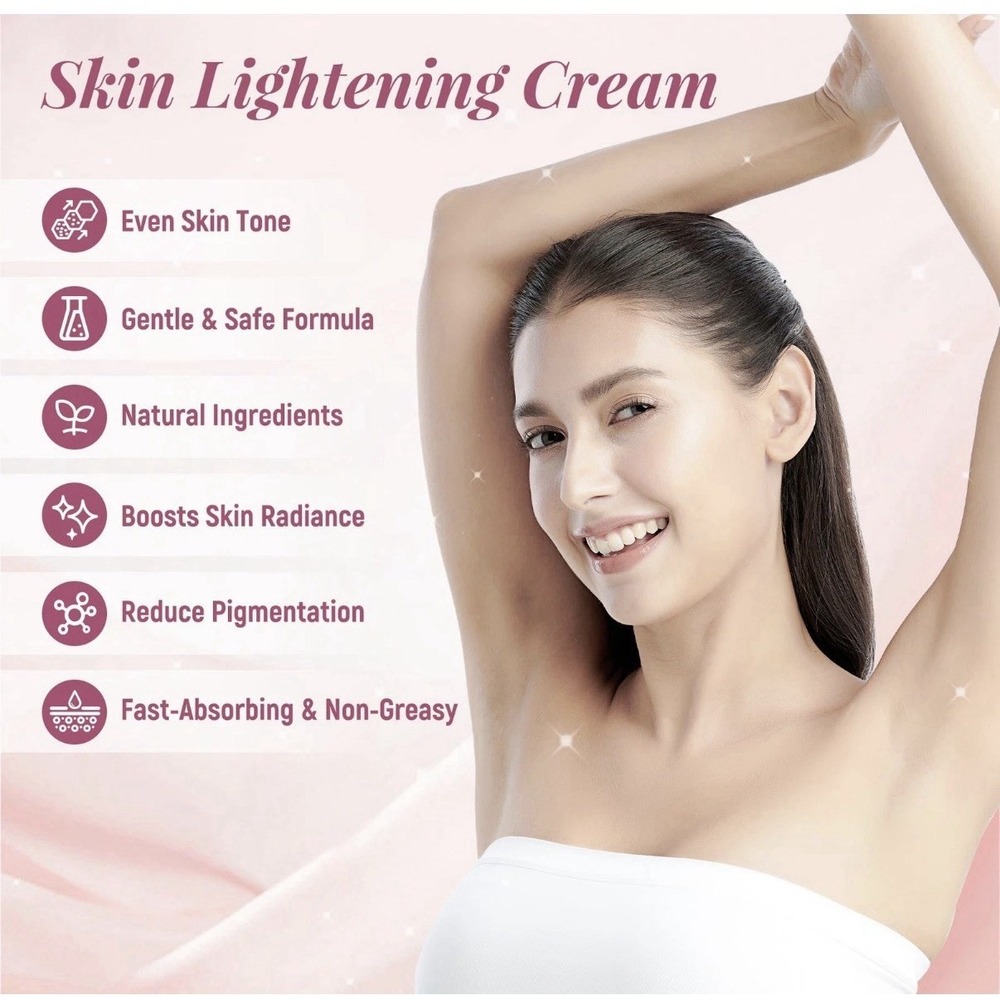 Skin Lightening Cream for Intimate Area Dark Spot Remover Skin Whitening Cream - Picture 3 of 8
